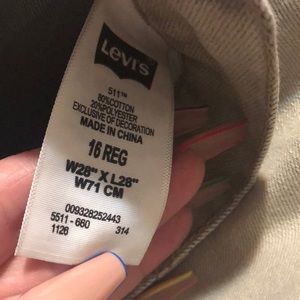 Levi 511 Slim Jeans